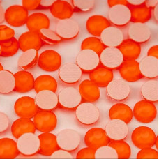 Термостразы Neon Orange SS16, 100 штук
