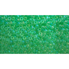 Бисер круглый Miyuki Light Mint Green Crystal AB (№271)