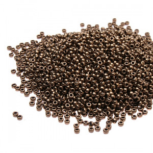 Бисер круглый Miyuki Dark Bronze (№457)