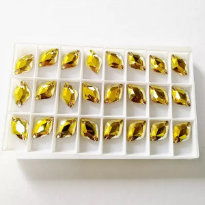 Lemon Crystal Metallic Sunshine