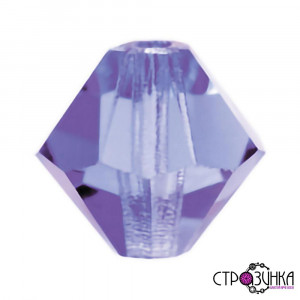 Биконусы PRECIOSA Tanzanite 4 мм, 20 штук