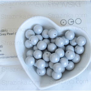 5810 Жемчуг Swarovski Pastel Grey 5 мм - 36 штук
