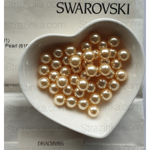 5810 Жемчуг Swarovski Light Gold 
