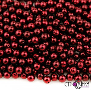 Жемчуг Preciosa MAXIMA Bordeaux 4 мм, 10 штук