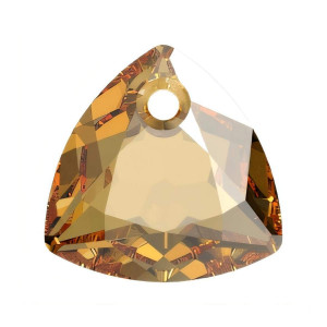 6434 Подвеска Swarovski Trilliant Crystal Golden Shadow - 10,5 mm