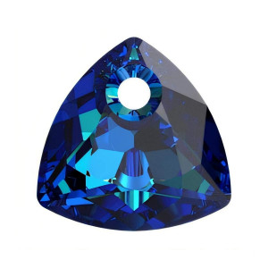 6434 Подвеска Swarovski Trilliant Crystal Bermuda Blue - 10,5 mm