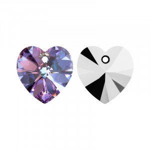 6228 Подвеска Swarovski Heart Fancy Stone Vitrail Light - 10,3x10 мм