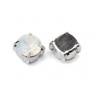 Шатон с кристаллом Swarovski White Opal