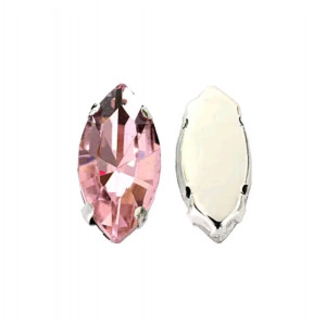 Стразы в цапах Лодочка Light Pink