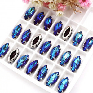 Лодочка в цапах Crystal Burgundy Delite