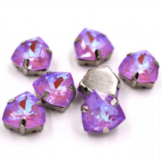 Триллиант в цапах Crystal Lavender Delite 12 мм. Триллиант в цапах Crystal Lavender Delite 12 мм.