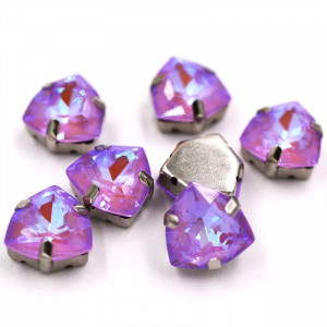 Триллиант в цапах Crystal Lavender Delite 12 мм.
