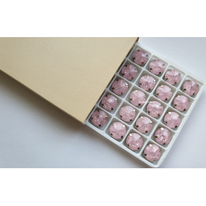 Риволи с эффектом битого стекла Light Pink
