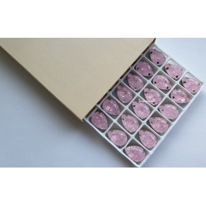 Капля с эффектом битого стекла Light Pink