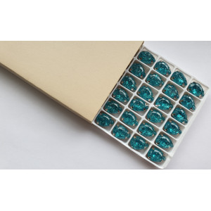 Капля с эффектом битого стекла Blue Zircon