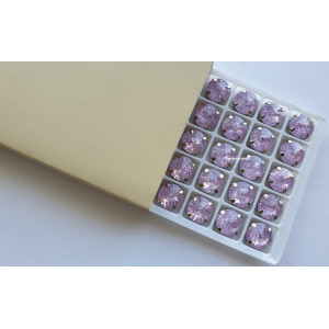 Риволи с эффектом битого стекла Violet 12 мм.