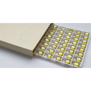 Овал в цапах Jelly Yellow