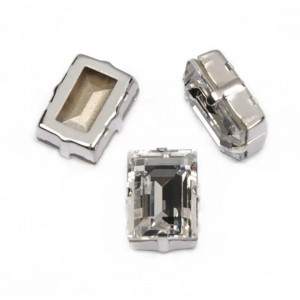 4527 Octagon Crystal в оправе (хрусталь)