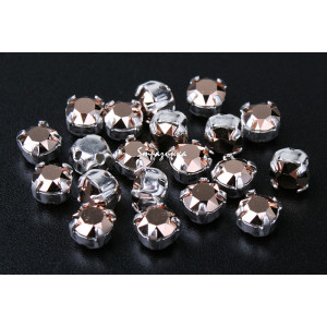 Шатон с кристаллом Swarovski Crystal Rose Gold 