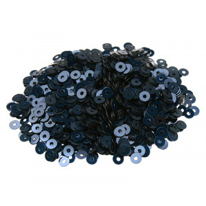 Пайетки плоские 3 мм. Blu Scuro Metal (6309)