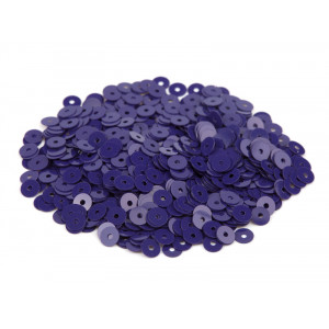 Пайетки плоские 3 мм. Blu Viola Opaline (5254)