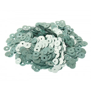 Пайетки плоские 4 мм. Verde Acqua Metal (7029)